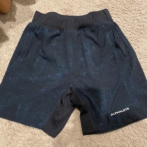 Mens Alphalete hybrid training shorts